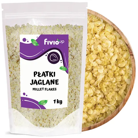 fivio Płatki jaglane 1 kg