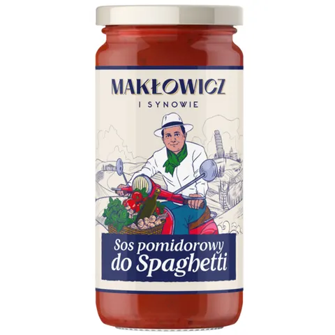 MAKŁOWICZ I SYNOWIE Sos do spagetti 400g