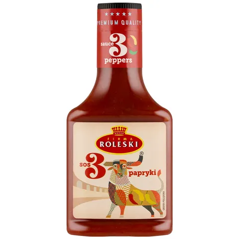 Roleski Sos 3 Papryki 360 g