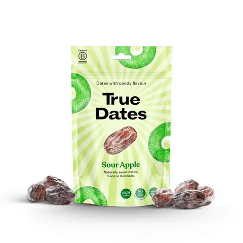 DAKTYLE TRUE DATES SOUR APPLE 100G