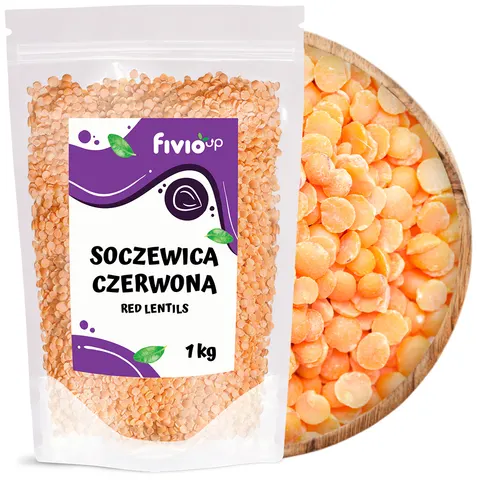 fivio Soczewica czerwona cała 1 kg