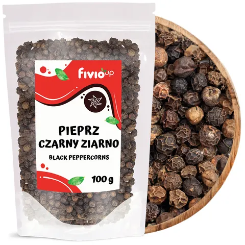 fivio Pieprz czarny ziarno 100g