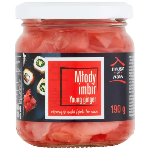 Imbir do Sushi 190g - House of Asia