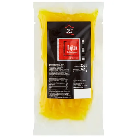 House of Asia Rzodkiew marynowana Daikon 350g