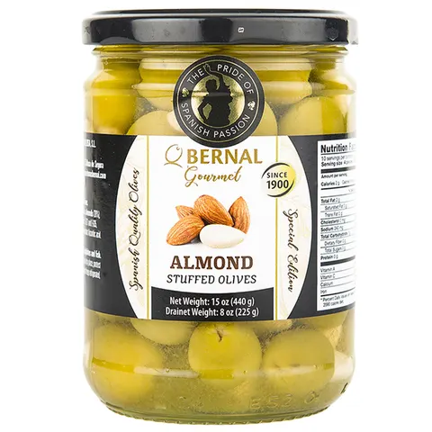 BERNAL Oliwki nadziewane migdałami 250g