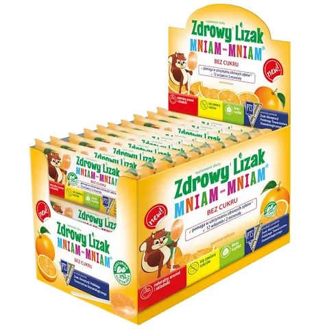 STARPHARMA Lizak pomarańcza display 40 szt