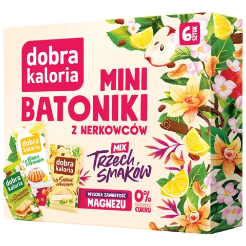 Dobra Kaloria Mini batoniki mix trzech smaków 102g