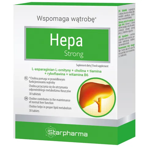 STARPHARMA HEPA STRONG 30 tabl