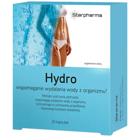 STARPHARMA HYDRO wydalanie wody z organizmu 30 kaps.