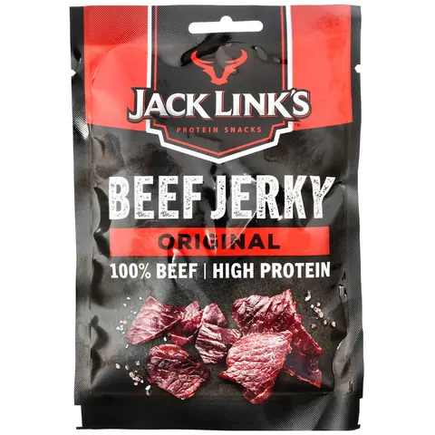 Jack Link's Wołowina w kawałkach: suszona i wędzona. Original 60 g