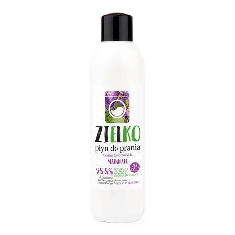 Płyn do Prania Tkanin Kolorowych Marakuja 1000 ml - Zielko