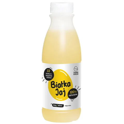FARMA BIAŁKA Płynne Czyste jaj kurzych 500 g
