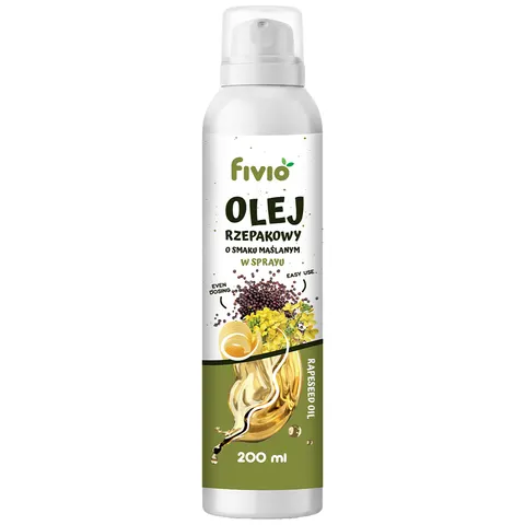fivio Olej rzepakowy o smaku maślanym w sprayu 200ml