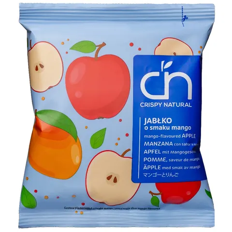 CRISPY NATURAL Jabłko suszone o smaku mango 18g