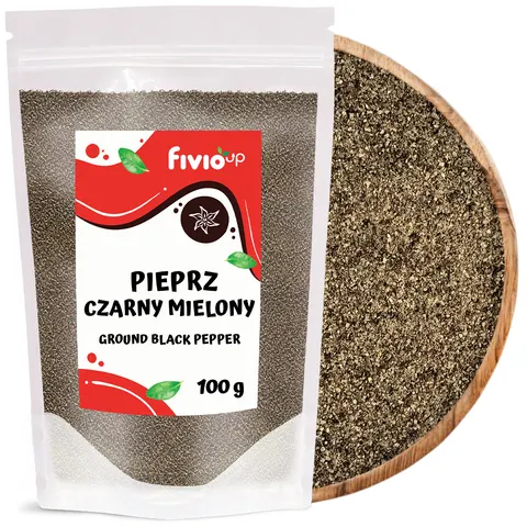 fivio Pieprz czarny mielony 100 g fivio Up