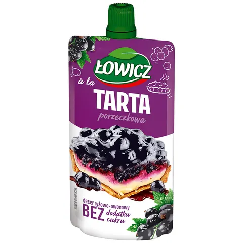 ŁOWICZ Deser a la tarta porzeczkowa 100g
