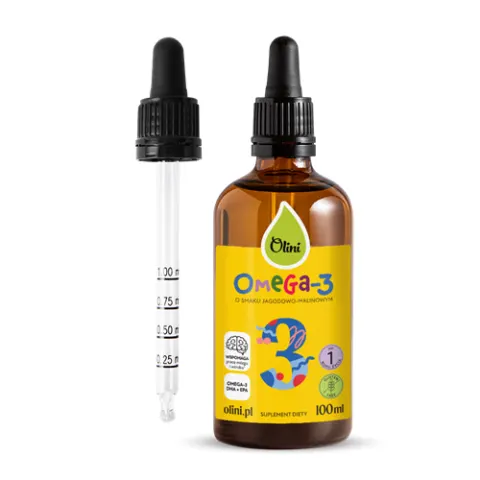 Olini Kids Omega-3 dla dzieci w kroplach 100 ml