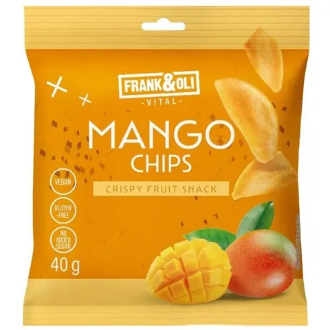 Frank&Oli Chipsy z mango 40g