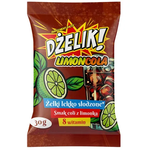 STARPHARMA DŻELIK! LIMONCOLA Żelki Lekko Słodzone o Smaku Coli 30g