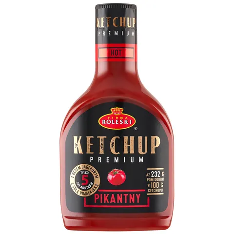 Roleski Ketchup premium pikantny 465 g