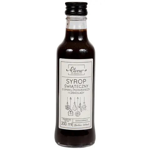 ETERNO Syrop świąteczny o smaku pom. i czek. 200ml