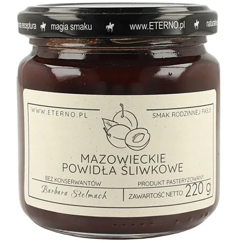 ETERNO Powidła śliwkowe Mazowieckie 220g