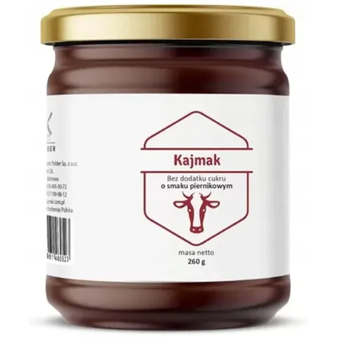 Polder Kajmak bez dodatku cukru piernikowy 260g