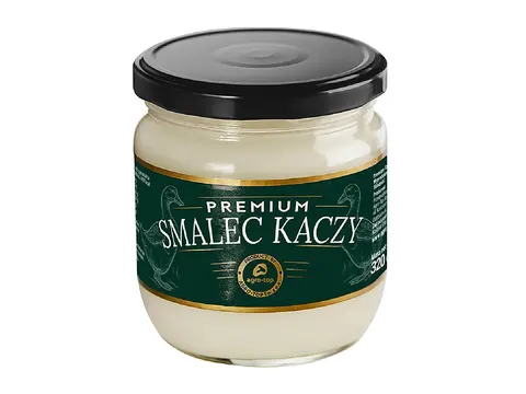 AGRO-TOP Smalec kaczy w słoiku 320g Agro-Top