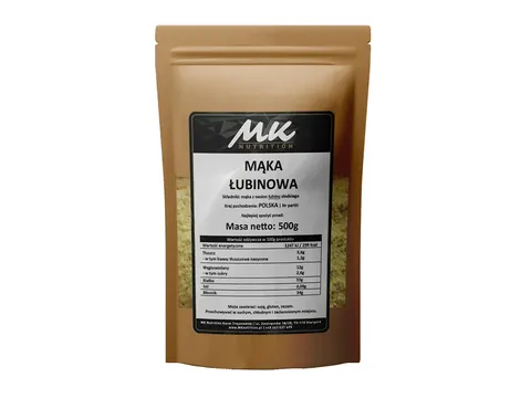 MK Nutrition Mąka Łubinowa 500g MK Nutrition