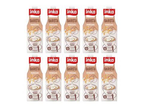 INKA 10x Napój Owsiany BARISTA 1L