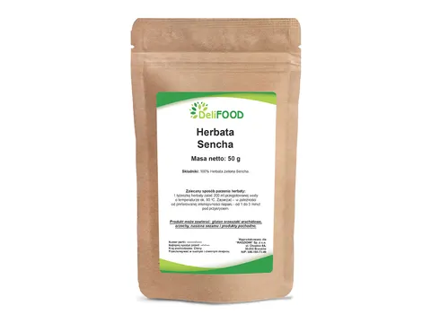 DeliFOOD Herbata zielona Sencha 50g