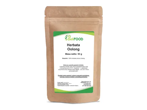 DeliFOOD Herbata zielona Oolong 50g
