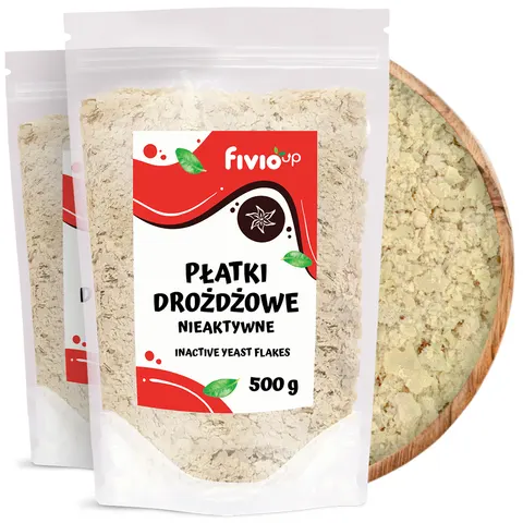 fivio Płatki drożdżowe 1000G (2 x 500g)