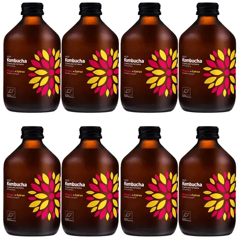 VIGO Kombucha BIO Hibiskus+Cytrus 330ml 8 szt