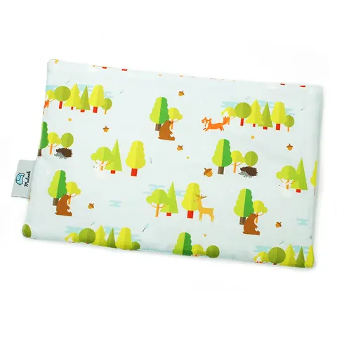 Poduszka dla noworodka Forest Friends Blue 20x30 Velvet