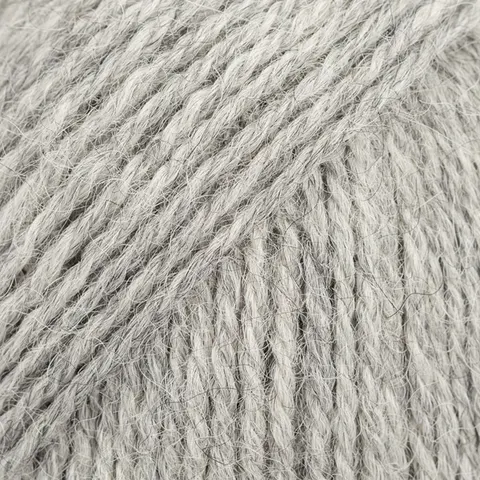 Włóczka DROPS Alpaca mix 501 - jasny szary