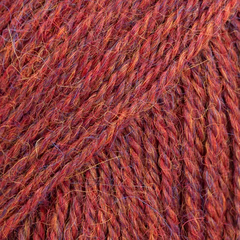 Włóczka DROPS Alpaca mix 5565 - bordowo-brązowy