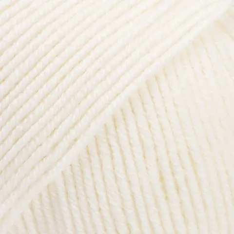 Włóczka DROPS Baby Merino 02 - ecru