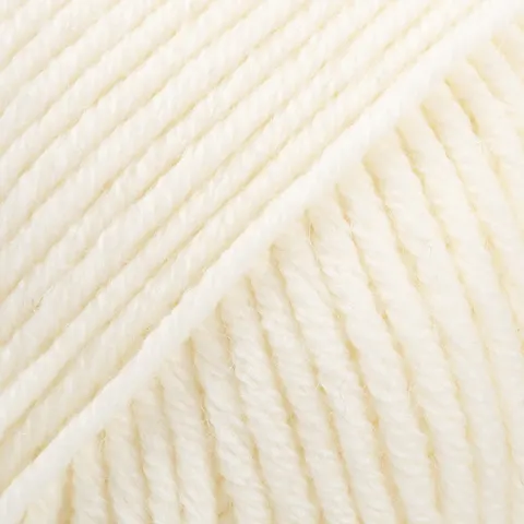 Włóczka DROPS Merino Extra Fine 01- ecru