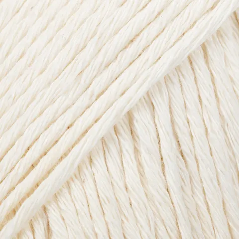 Włóczka DROPS Cotton Light 01 - ecru