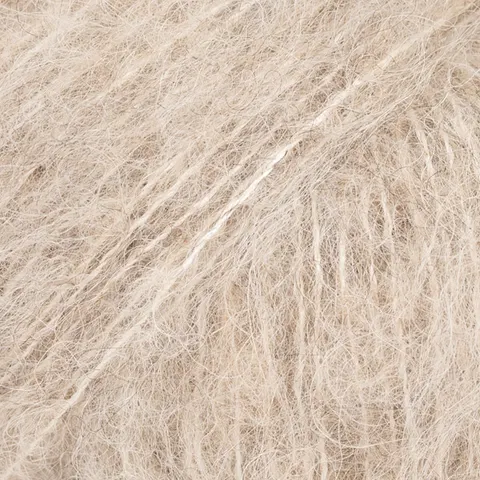 Włóczka DROPS Brushed Alpaca Silk 04 - jasny beż