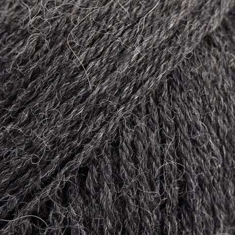 Włóczka DROPS Nord mix 06 - ciemny szary