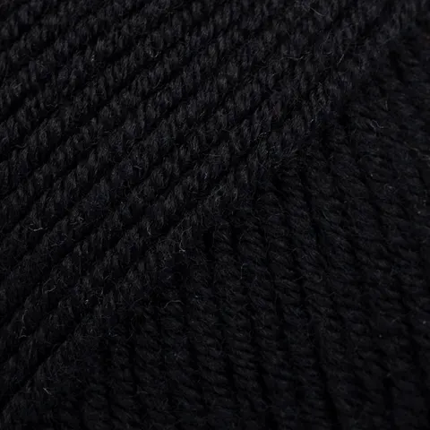 Włóczka DROPS Merino Extra Fine 02 - czarny