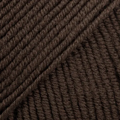 Włóczka DROPS Merino Extra Fine 09 - ciemny brąz