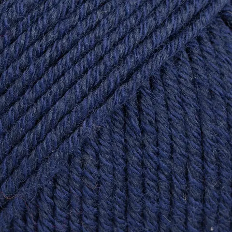 Włóczka DROPS Cotton Merino 08 - granatowy