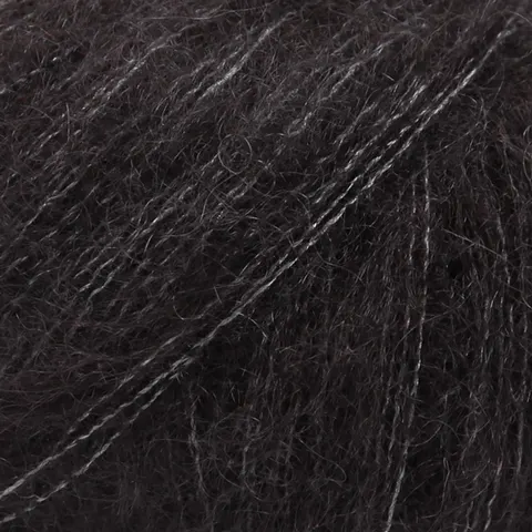 Włóczka DROPS Kid-Silk 02 - czarny
