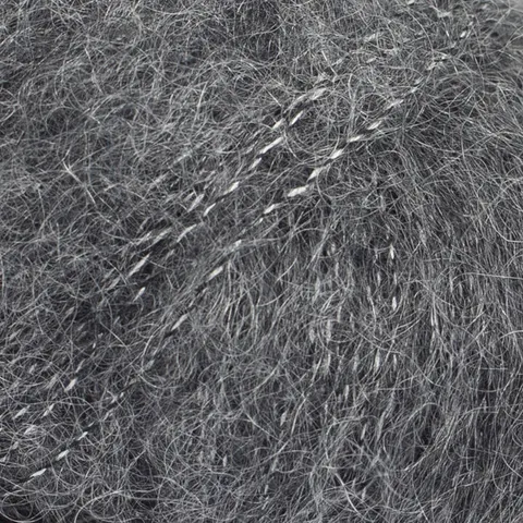 Włóczka DROPS Kid-Silk 22 - ciemny szary