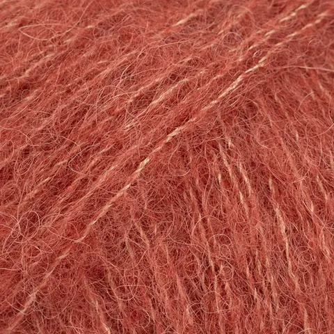 Włóczka DROPS Brushed Alpaca Silk 24 - rdza