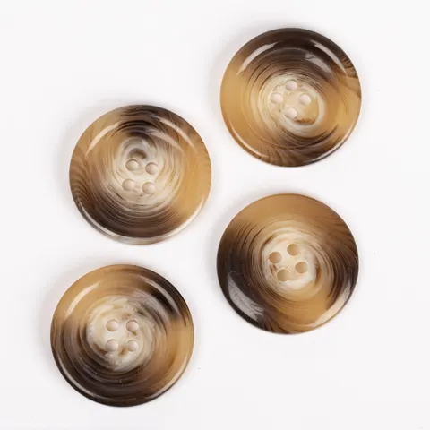 DROPS Guzik plastikowy 630 - Marble - 25 mm