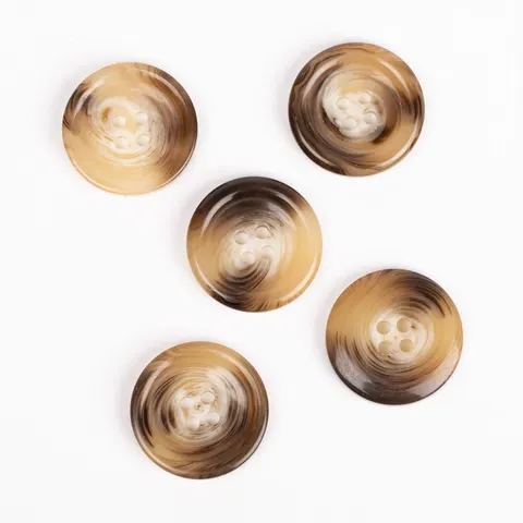 DROPS Guzik plastikowy 629 - Marble - 20 mm